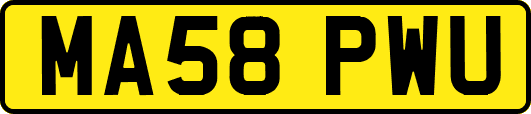 MA58PWU