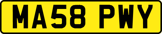 MA58PWY