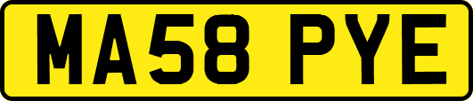 MA58PYE