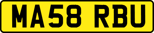 MA58RBU