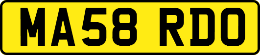 MA58RDO