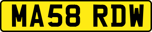 MA58RDW