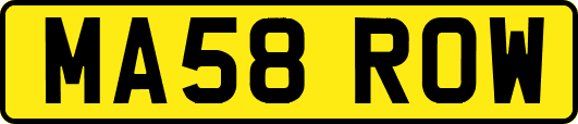 MA58ROW