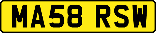MA58RSW