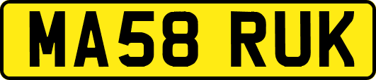 MA58RUK