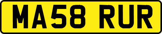 MA58RUR