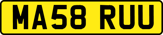 MA58RUU