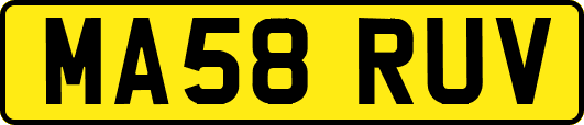 MA58RUV