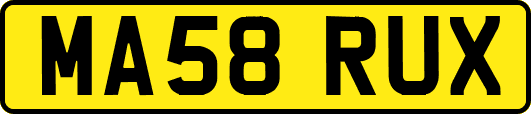 MA58RUX