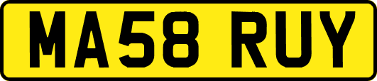 MA58RUY