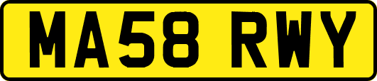 MA58RWY