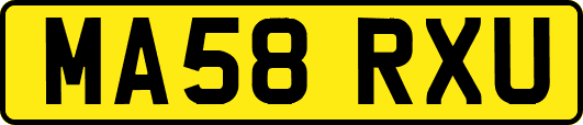 MA58RXU
