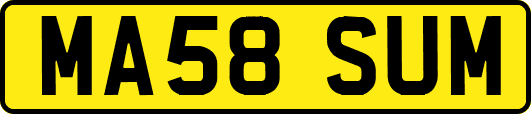 MA58SUM