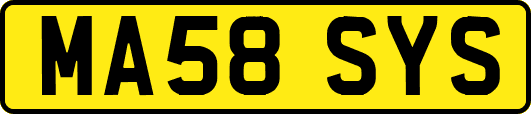 MA58SYS