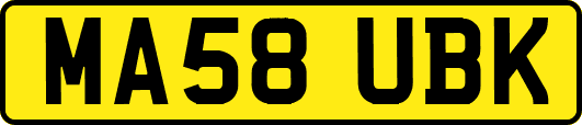 MA58UBK