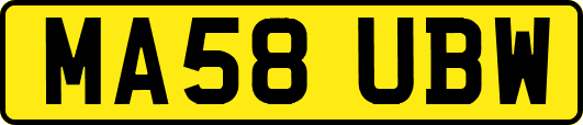 MA58UBW