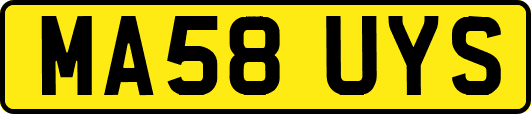MA58UYS