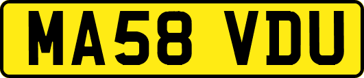 MA58VDU