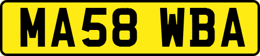MA58WBA