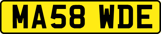 MA58WDE