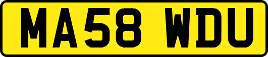 MA58WDU