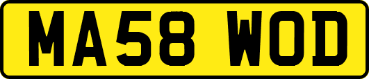 MA58WOD