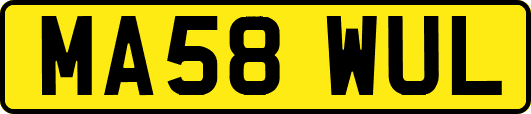 MA58WUL