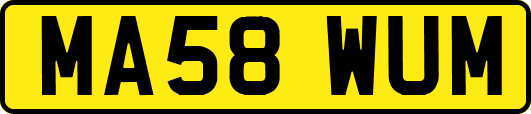 MA58WUM