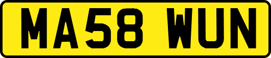 MA58WUN