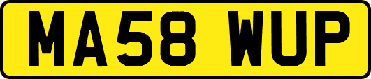 MA58WUP