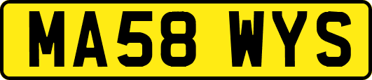 MA58WYS