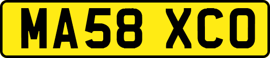 MA58XCO