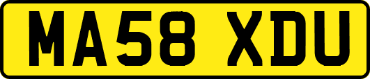 MA58XDU