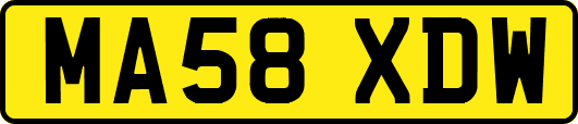 MA58XDW
