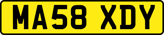 MA58XDY