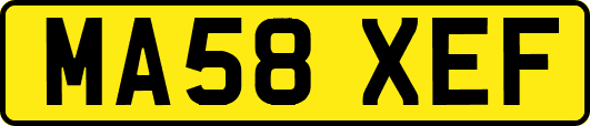 MA58XEF