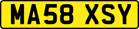 MA58XSY