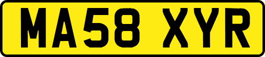 MA58XYR