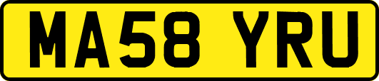 MA58YRU