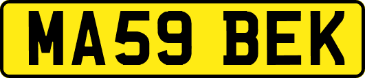 MA59BEK
