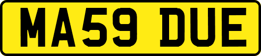MA59DUE