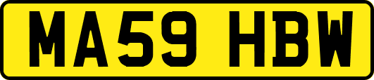 MA59HBW