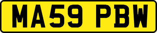 MA59PBW