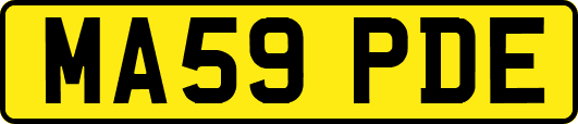 MA59PDE