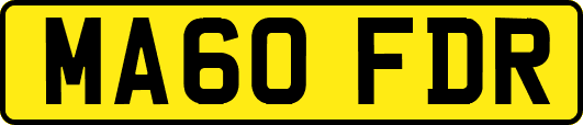 MA60FDR