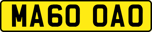 MA60OAO
