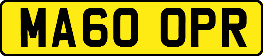 MA60OPR