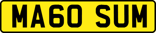 MA60SUM