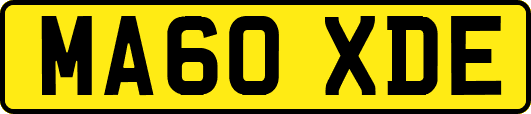 MA60XDE