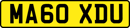 MA60XDU
